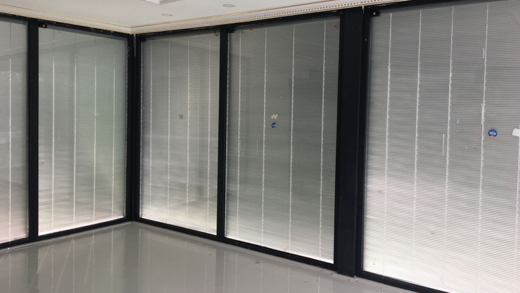 Motorized System Integrated Blinds